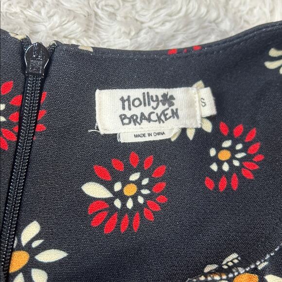 Molly Bracken horse and peasant folk novelty print shift dress, size small - Picture 7 of 9